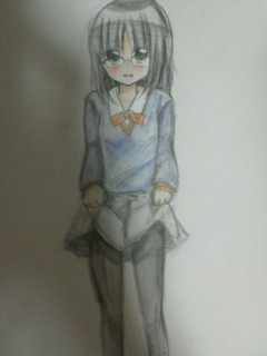沙条綾香ちゃん描いてみた\(^o^)/